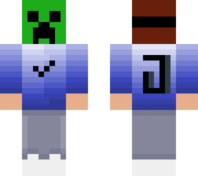 thejaviertg with creeper mask