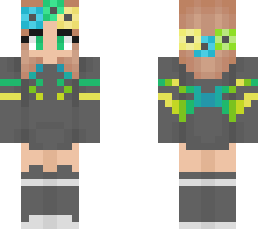 yellow blue green