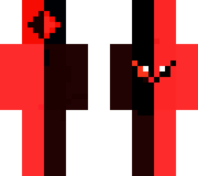 black/red