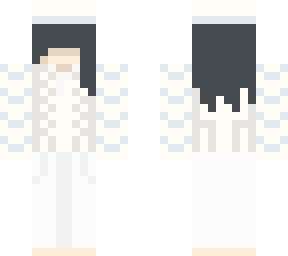 blue and white