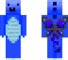 blue butterfly dinosaur