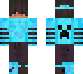 blue cool boy man (not slim)