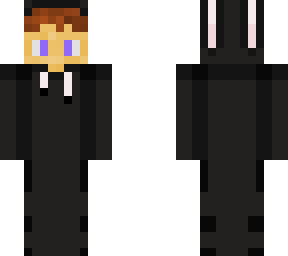 boy in bunny onsie