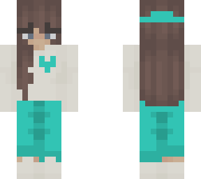 cyan girl