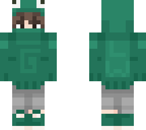 dark hoodie frog boy