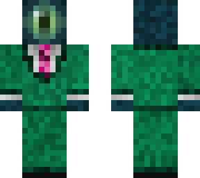 ender eye in green tux