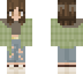 flannel green