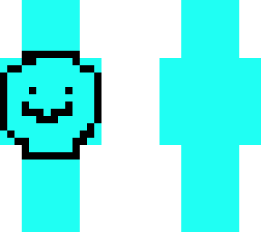 funny light blue dream