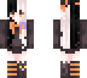 halloween + split + ribbon