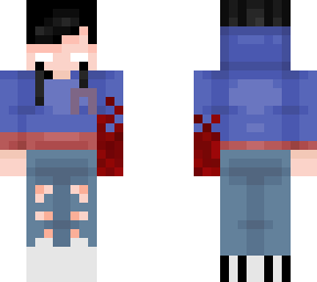 halloween skin with cancer ribbon