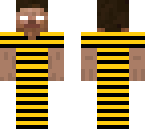 herobrine in prison jumpsuit