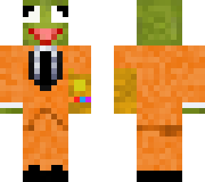 kermit with halloween skin