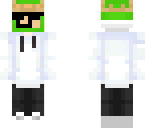kurtonlunar teletubby with white hoodie