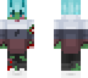 minty zombie halloween