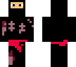 ninja with special equipment
