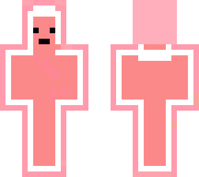 pink'n'white bear suit