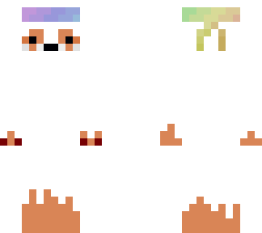 rainbow ninja headband red panda halloween