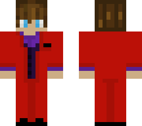 red/purple suit w purple vest