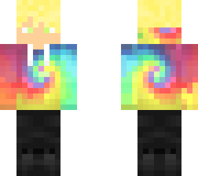tie dye blond boy