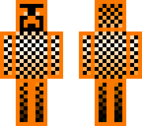 toxic orange neon skin (updated version)