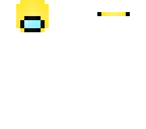 ~yellow crewmate mask~ ~among us mask~ [head base]