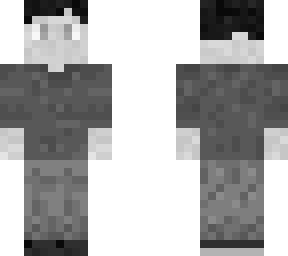black and white