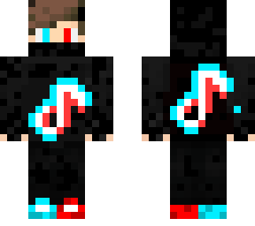 blue and red tiktok