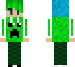 blue/green boy