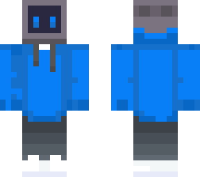 blue tv head
