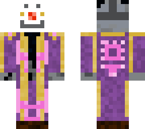 clown masked one eye robot