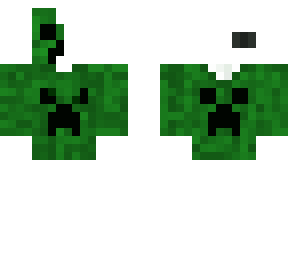 creeper sweatshirt template w/creeper side mask
