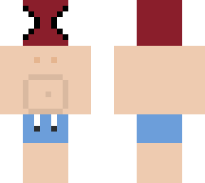 deadpool in swimming trunks