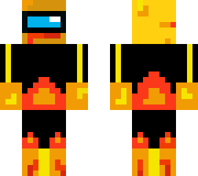 fire slime among us skin