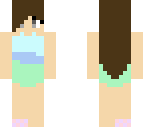 girl in bathing sute