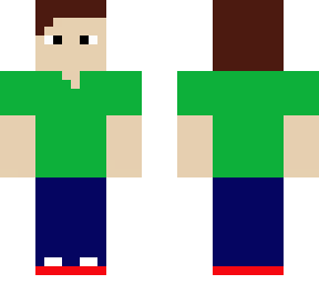 green shirt