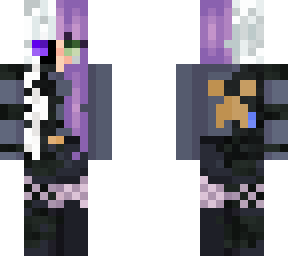 half enderman girl