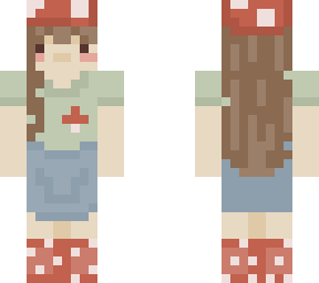 mushroom girl