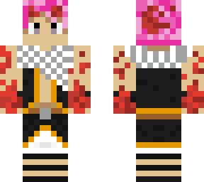 natsu dragneel (on fire)