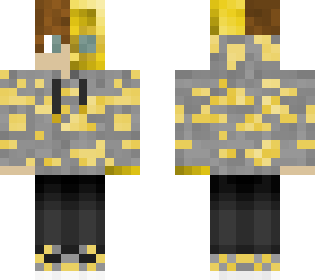 old gold robot skin