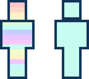 pastel rainbow
