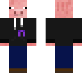 pig with sweater