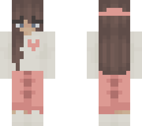 pink red girl