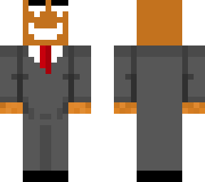 pumpkin in a suit
