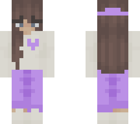 purple girl