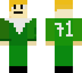 random blonde player 71 squid game player