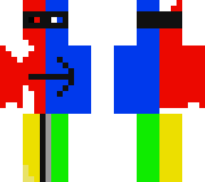 redyellowgreenblue guy
