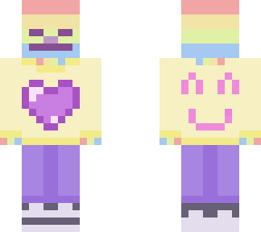 skeleton purple heart