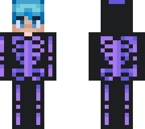 skin para angelstax - traje de esqueleto - by irbok