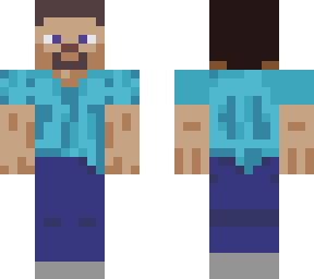 ssbu - 77 steve (amiibo skin)