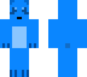 the blue panda skin